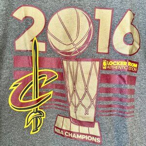 Clevland Cavaliers Adidas  2016 NBA Champions-Locker Room Authentic Edition sz:M